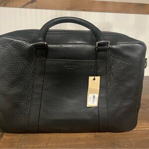 Shinola Black Leather Men's Bag